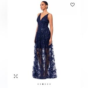 XSCAPE
Women's 3D Floral-Appliqué
Sequined Gown